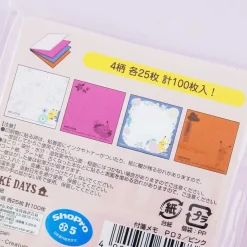 Pokémon Poké Days Fruity Floral Sticky Notes