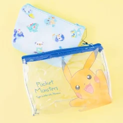 Pokémon Water Type With Pikachu Pouch Set