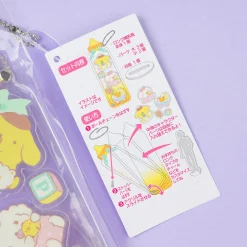 Pompompurin & Friends Baby Bottle Custom Charm With Stand