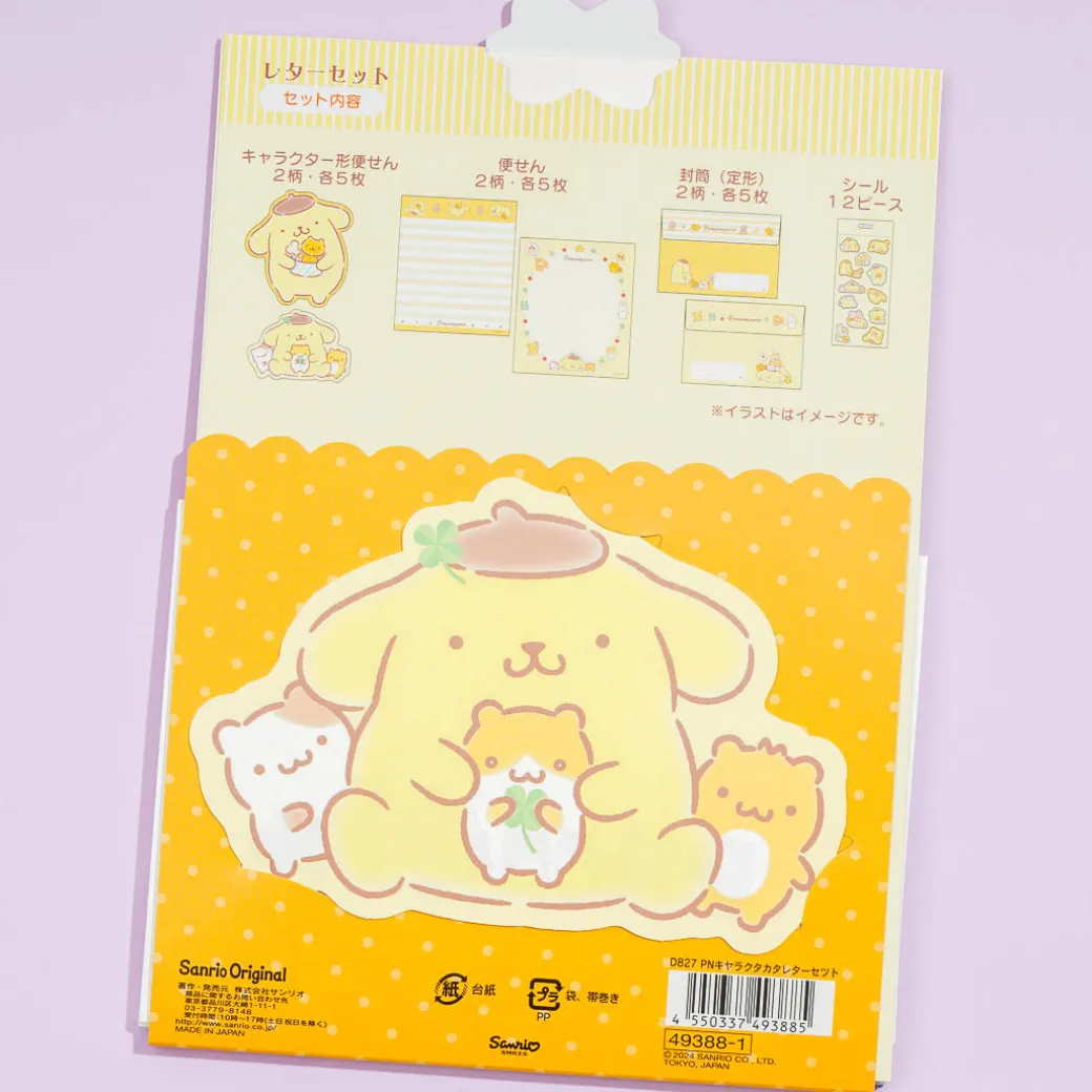 Pompompurin & Friends Die-Cut Letter Set