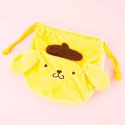 Pompompurin & Macaron Double Drawstring Pouch