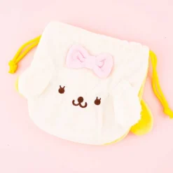 Pompompurin & Macaron Double Drawstring Pouch