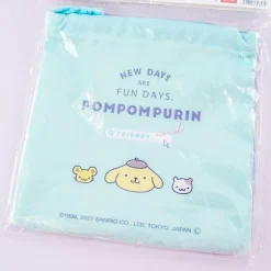 Pompompurin & Muffin Cereal Fun Drawstring Bag