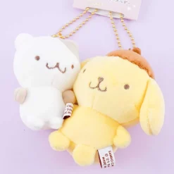 Pompompurin & Muffin Magnetic Plushie Charm Set