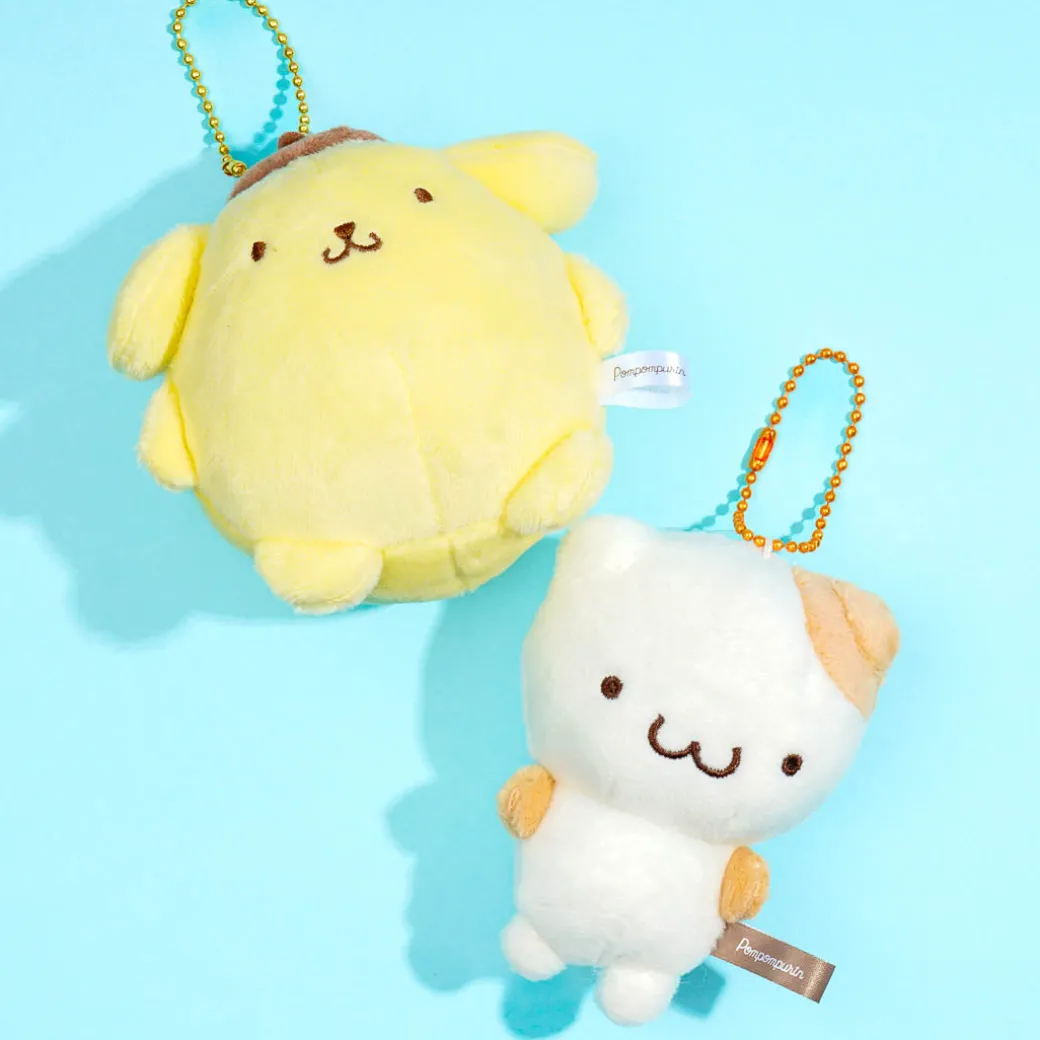 Pompompurin & Muffin Plushie Charm Set