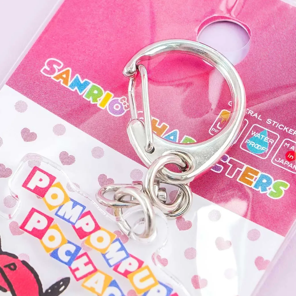Pompompurin & Pochacco Acrylic Charm