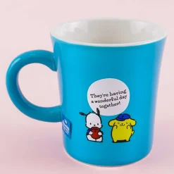 Pompompurin & Pochacco Dance Ceramic Mug