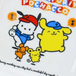 Pompompurin & Pochacco Wonderful Day Square Plate