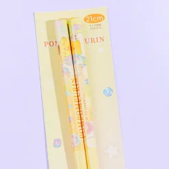 Pompompurin & The Glitter Unicorn Bamboo Chopsticks
