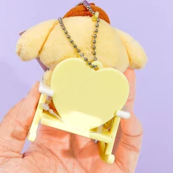 Pompompurin Baby Plushie Charm With Rocking Chair