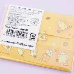Pompompurin Bedtime Message Card Set
