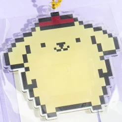 Pompompurin 8-Bit Acrylic Charm