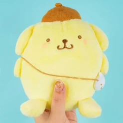 Pompompurin Blushing Nostalgic Sitting Plushie - Medium