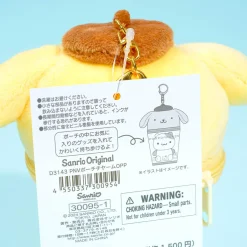 Pompompurin Butt Puripuri Pudding Clear Pouch