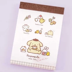 Pompompurin Cafe Memo Pad