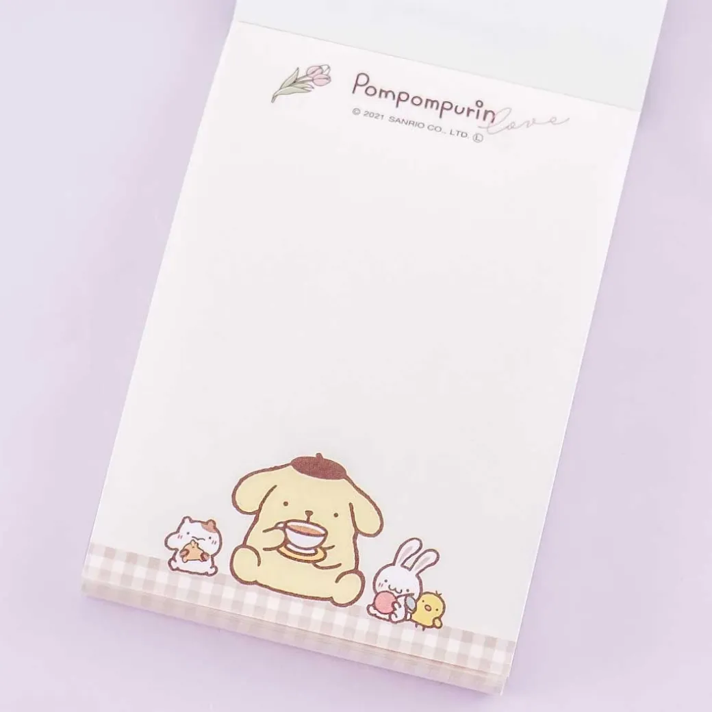 Pompompurin Cafe Memo Pad