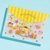 Pompompurin Cafe Sticker Set With Case