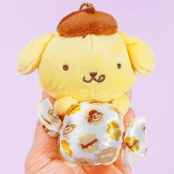 Pompompurin Candy Plush Charm & Milky Candy Set