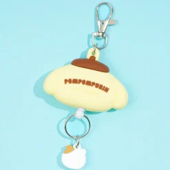 Pompompurin Cheeky Face Reel Keychain