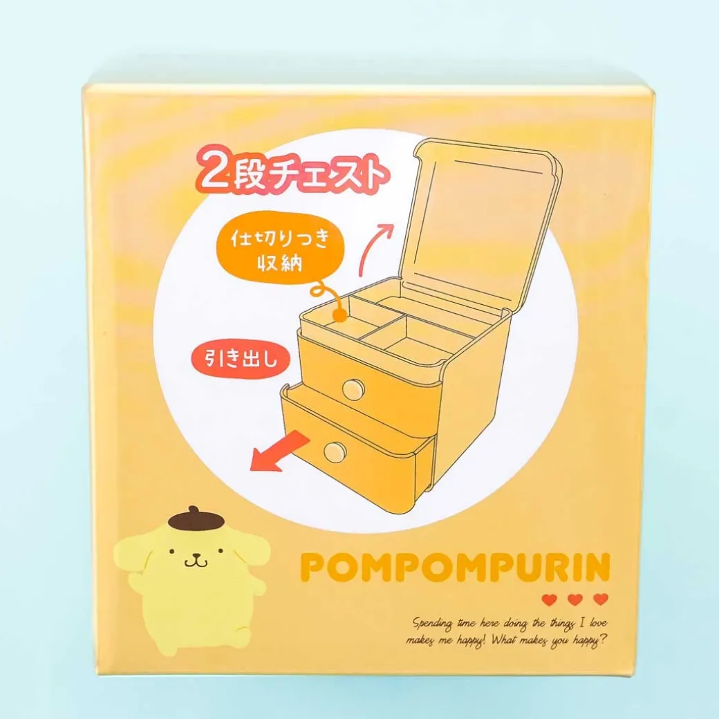 Pompompurin Cherry Pudding Love Dual Drawer Chest