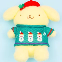 Pompompurin Christmas Sweater Plushie - Medium