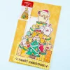 Pompompurin Christmas Tree Card