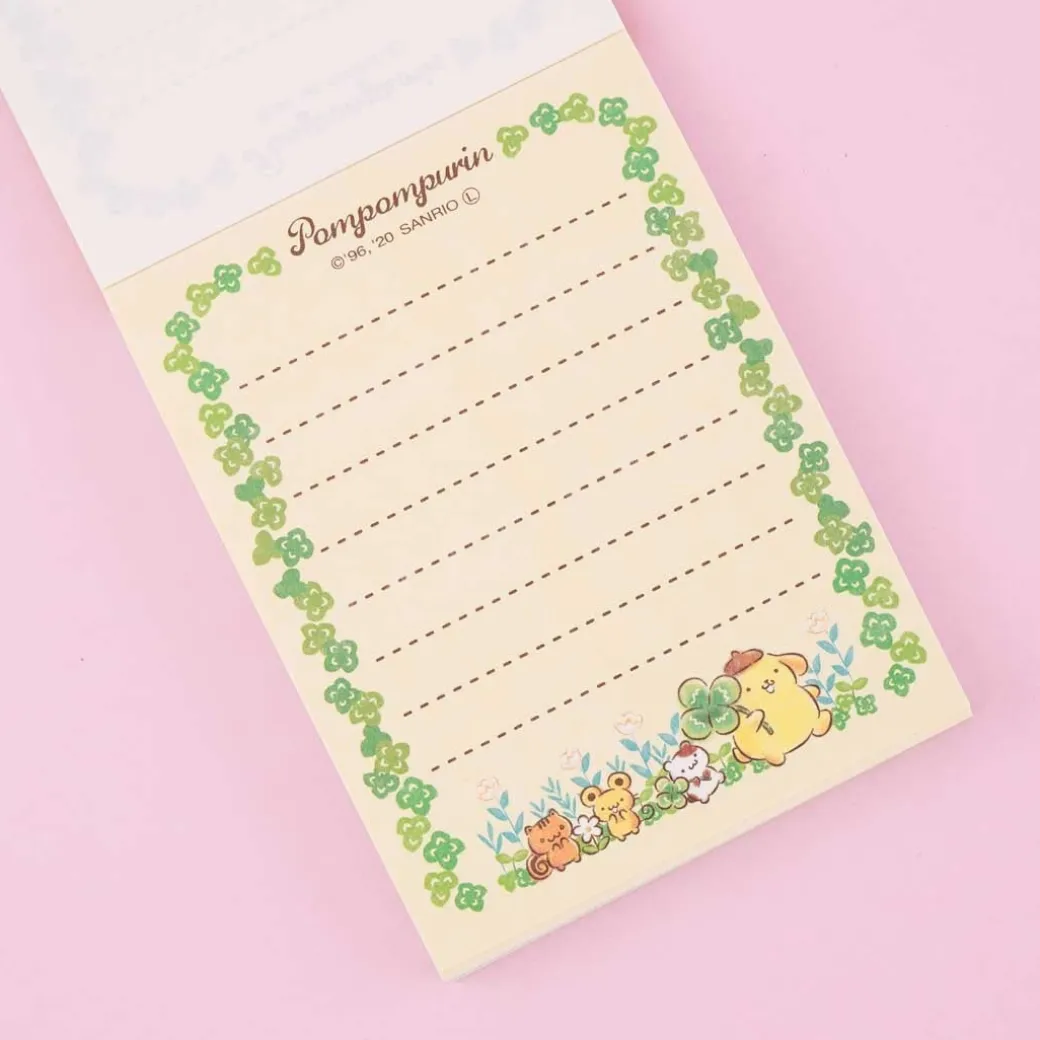 Pompompurin Clover Harvest Memo Pad
