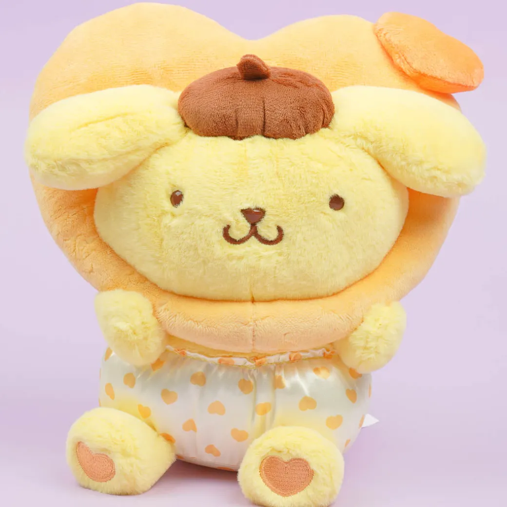 Pompompurin Colorful Heart Plushie - Medium