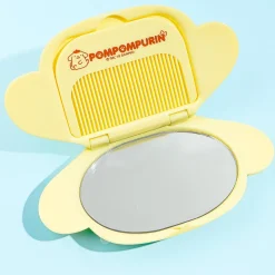 Pompompurin Compact Mirror & Comb Set