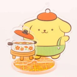 Pompompurin Cooking Time Acrylic Stand & Charm