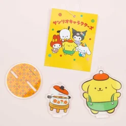 Pompompurin Cooking Time Acrylic Stand & Charm