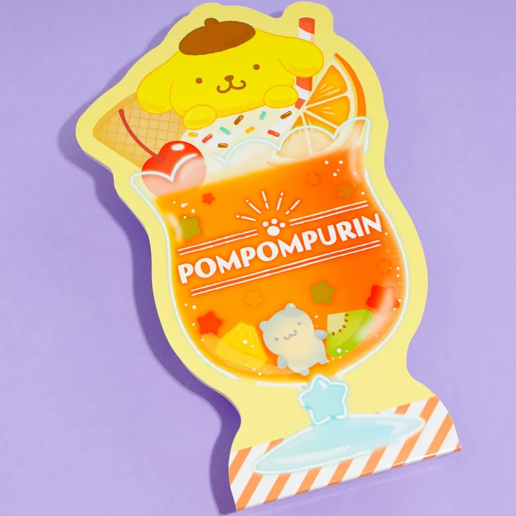 Pompompurin Cream Soda Die-Cut Memo Pad
