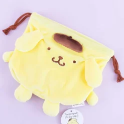 Pompompurin Die Cut Drawstring Bag