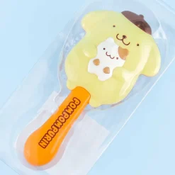 Pompompurin Die-Cut Hairbrush