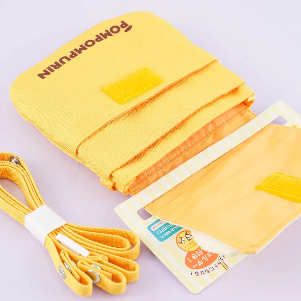 Pompompurin Die-Cut Multi-Pocket Sling Bag