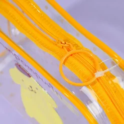 Pompompurin Dotted Clear Pouch