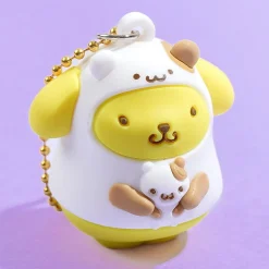 Pompompurin Dress Up Figure Keychain