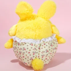 Pompompurin Flower Bunny Smiling Plushie - Medium