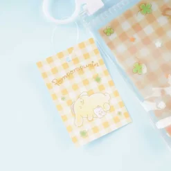Pompompurin Flowery Clear Slider Pouch