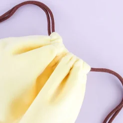 Pompompurin Fluffy Drawstring Bag