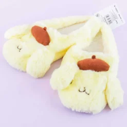Pompompurin Fluffy Indoor Slippers
