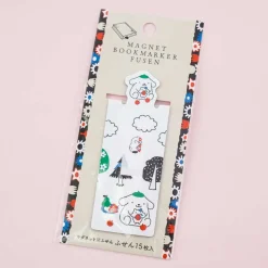 Pompompurin Forest Fun Magnet Bookmark & Sticky Tabs Set