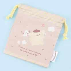 Pompompurin Friendly Stroll Drawstring Pouch