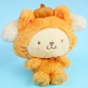 Pompompurin Fuwakuta Pastel Cat Plushie - Medium
