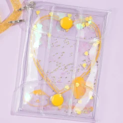 Pompompurin Glitter Heart Multi-Case & Carabiner
