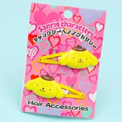 Pompompurin Hair Pins - 2 pcs