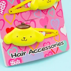 Pompompurin Hair Pins - 2 pcs