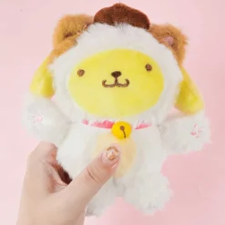 Pompompurin Happy Cat Sitting Plushie - Medium