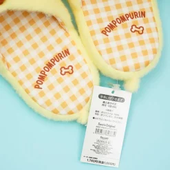 Pompompurin Happy Face Slippers