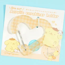 Pompompurin Heart Carabiner